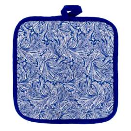 Прихватка из рогожки Wenge Морозная сказка 18х20