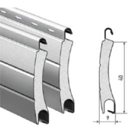 Профиль алюминиевый пенонаполненный AR/40, Цвет: белый, изображение 2