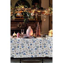 Скатерть из рогожки Wenge глиттер Miracle Time 145х220