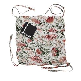 Чехол на табурет с тафтингом Wenge 60052-1 Floral aura 40х40