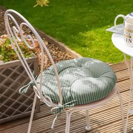 Чехол на табурет с тафтингом Wenge Tropical accent d40