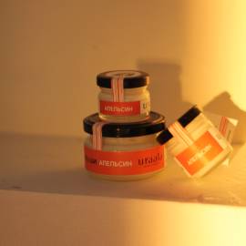 Тающее масло ши Апельсин URAALA, Варианты: Тающее масло ши Апельсин, Объем: 100, изображение 3