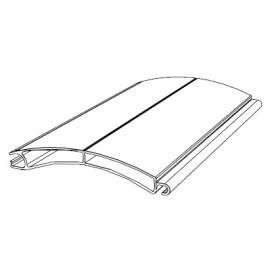 Экструдированный профиль RHE58M, Цвет: белый