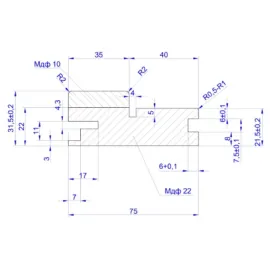 Комплект коробки компланарной 75x32x2100 мм. 2,5 шт., Цвет: белый, изображение 3