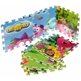 Коврик-пазл. Смешарики. (Играем вместе)
