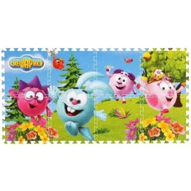 Коврик-пазл. Смешарики. (Играем вместе)
