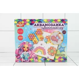 Набор аквамозаики 300 бусин. Цветочный сад. (МультиАрт)