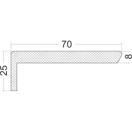 Наличник телескопический Эмаль 70х8х2140, Цвет: белый, изображение 3