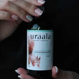 Успокаивающий тоник для лица URAALA, Варианты: Успокаивающий тоник для лица, Объем: 100, изображение 3