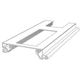 Экструдированный решетчатый профиль RHE78G, Цвет: белый