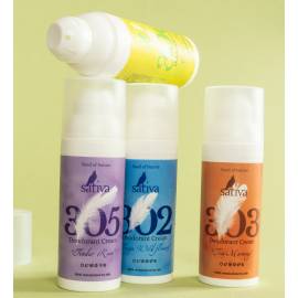 Крем-дезодорант Тёплый дождь №305 Sativa, Варианты: Крем-дезодорант Тёплый дождь №305, изображение 2