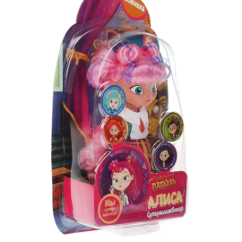 Кукла Алиса 15см. Бальное платье (Карапуз)Кукла Алиса 15см. Бальное платье (Карапуз)