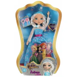 Кукла Алёнка 32см. (Царевны) бальное платье (Карапуз)