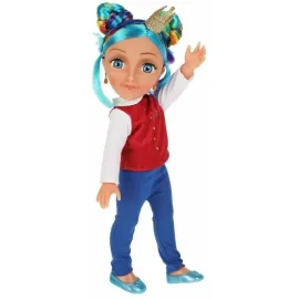 Кукла Дарья 32 см. (Царевны) радужные волосы. (Карапуз)