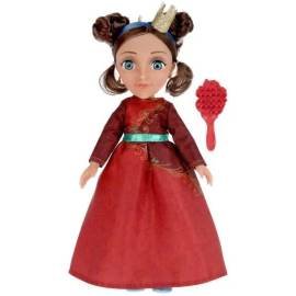 Кукла Дарья 32см. (Царевны) бальное платье. (Карапуз)