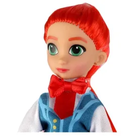 Кукла Гретель 15см. (Гензель и Гретель) шарнирные ноги и руки. (Карапуз)