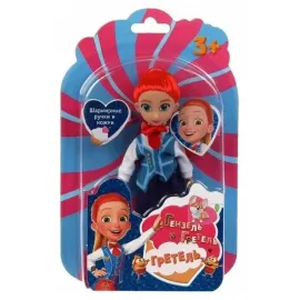 Кукла Гретель 15см. (Гензель и Гретель) шарнирные ноги и руки. (Карапуз)