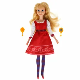 Кукла Варвара 29 см. Красный сарафан. (Карапуз)Кукла Варвара 29 см. Красный сарафан. (Карапуз)