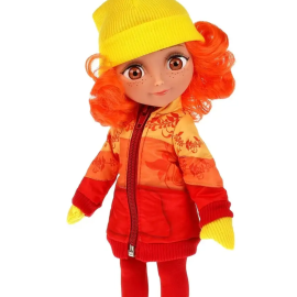 Кукла Варя 32 см. Зимняя коллекция. 20 песен и фраз. (Карапуз)