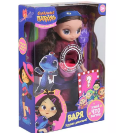 Кукла Варя 15 см. Сказочный патруль. 15 песен и фраз. (Карапуз)