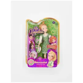 Кукла Василиса 29 см. Царевна-лягушка. 4 аксессуара (Карапуз)