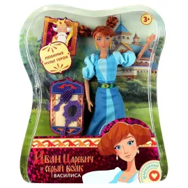 Кукла Василиса 29 см. (Иван Царевич и Серый Волк) (Карапуз)