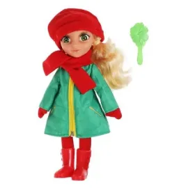 Кукла Василиса 32 см. (Царевны) Зимняя коллекция 20 песен и фраз. (Карапуз)