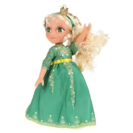 Кукла Василиса 32 см. (Царевны) бальное платье. (Карапуз)