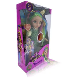 Кукла Василиса 32 см. (Царевны) радужные волосы. (Карапуз)