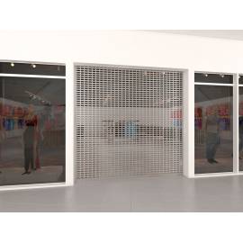 Решетчатый экструдированный профиль RHE56GM, Цвет: белый, изображение 4