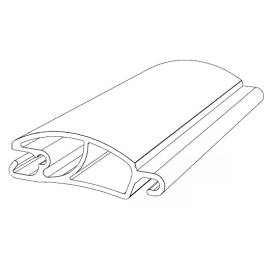 Экструдированный усиливающий профиль RHE44SM, Цвет: белый