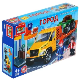 Конструктор "Город Мастеров". Автосервис ГАЗон Next. 141 Деталь