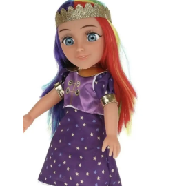 Кукла Соня 32 см. (Царевны) радужные волосы (Карапуз)