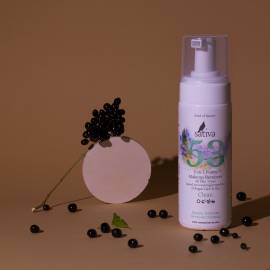 Пенка 2 в 1 для очищения и снятия макияжа №53 Sativa, Варианты: Пенка 2 в 1 для очищения и снятия макияжа №53, изображение 2