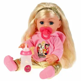 Пупс 30 см. (Царевны) 45 фраз, 6 аксессуаров (Карапуз)