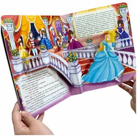 Библиотека сказок. Золушка pop-up. (malamalama) панорама