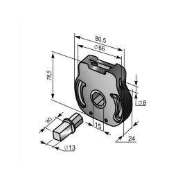 Редуктор W35M для роллет, изображение 2