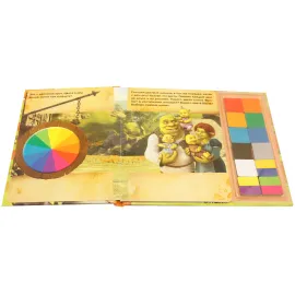 Книжка с магнитами. Краски из сказки. Шрэк навсегдаКнижка с магнитами. Краски из сказки. Шрэк навсегда