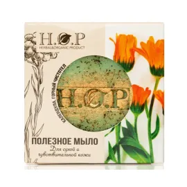 Полезное мыло "НА ТРАВАХ" H.O.P., изображение 2