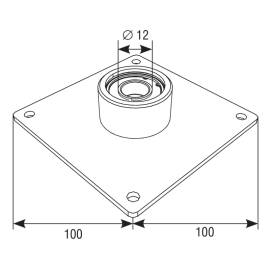 Суппорт с подшипником BS32, изображение 2