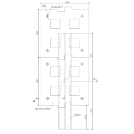 Искусственная дорожная неровность с кабель-каналом ИДН-500СКК, изображение 5