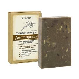 Твердый шампунь Дегтярный KLEONA, Варианты: Твердый шампунь Дегтярный