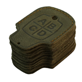 Чехол из натуральной кожи для пультов, Цвет: зеленый, изображение 3