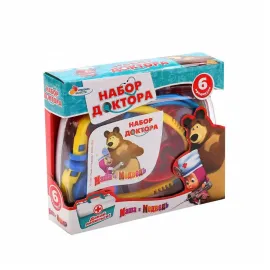 Маша и медведь. Набор доктора (6 предметов)