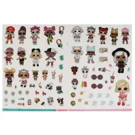 Наклейки перевертыши 2 в 1 Лол, Малышки отдыхают. УМКА