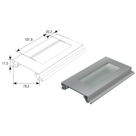 Вставка прозрачная RHST, изображение 2