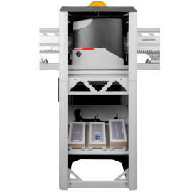 Комплект автоматического высокоскоростного откатного шлагбаума КЛАССИК 6S, Длина стрелы: 6000, Варианты: «VBR» КЛАССИК 6S, Цвет: светло-серый (RAL 7035), изображение 3