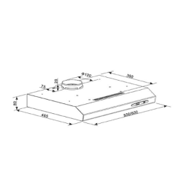 Подвесная вытяжка PО-60W