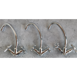 Смеситель для мойки, 0021-02 с большим изливом, Варианты: смеситель 0021-02, изображение 4