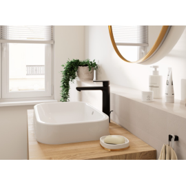 Смеситель черный для для раковины 190 мм push-open, Варианты: смеситель черный 71552670, изображение 2